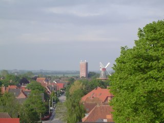 Blick vom Dach des Amtsgerichtsgebäudes