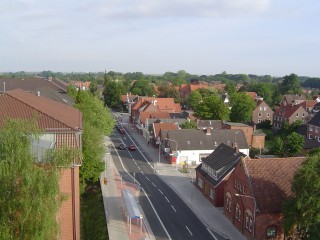 Blick vom Dach des Amtsgerichtsgebäudes